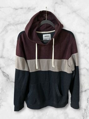 Sonoma multicolored long sleeve hoodie size Large